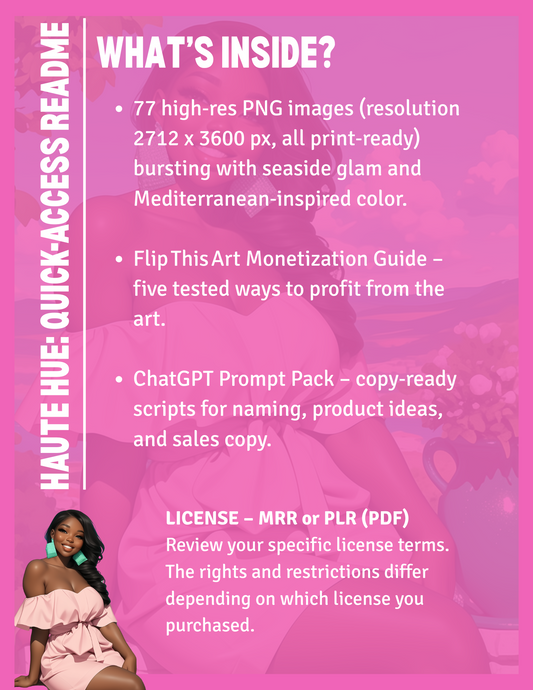 VACATION VIBRATIONS – THE COLLECTION 77 High‑Resolution PNGs • 2712 × 3600 px