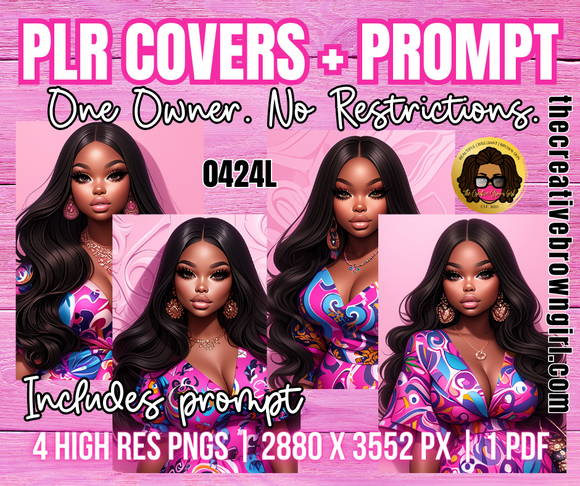 PLR (Private Label Rights) DFY JOURNAL COVERS + PROMPT | 0424L