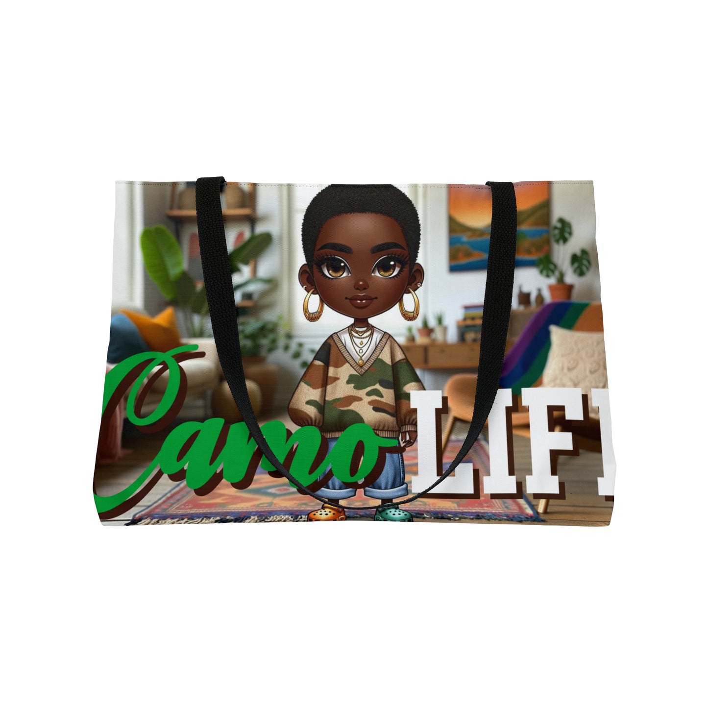 Camo-Life Oversized Tote Bag