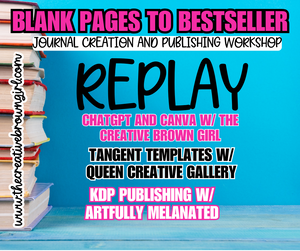 RECORDING Blank Pages to Bestsellers: A Journal Publishing Party