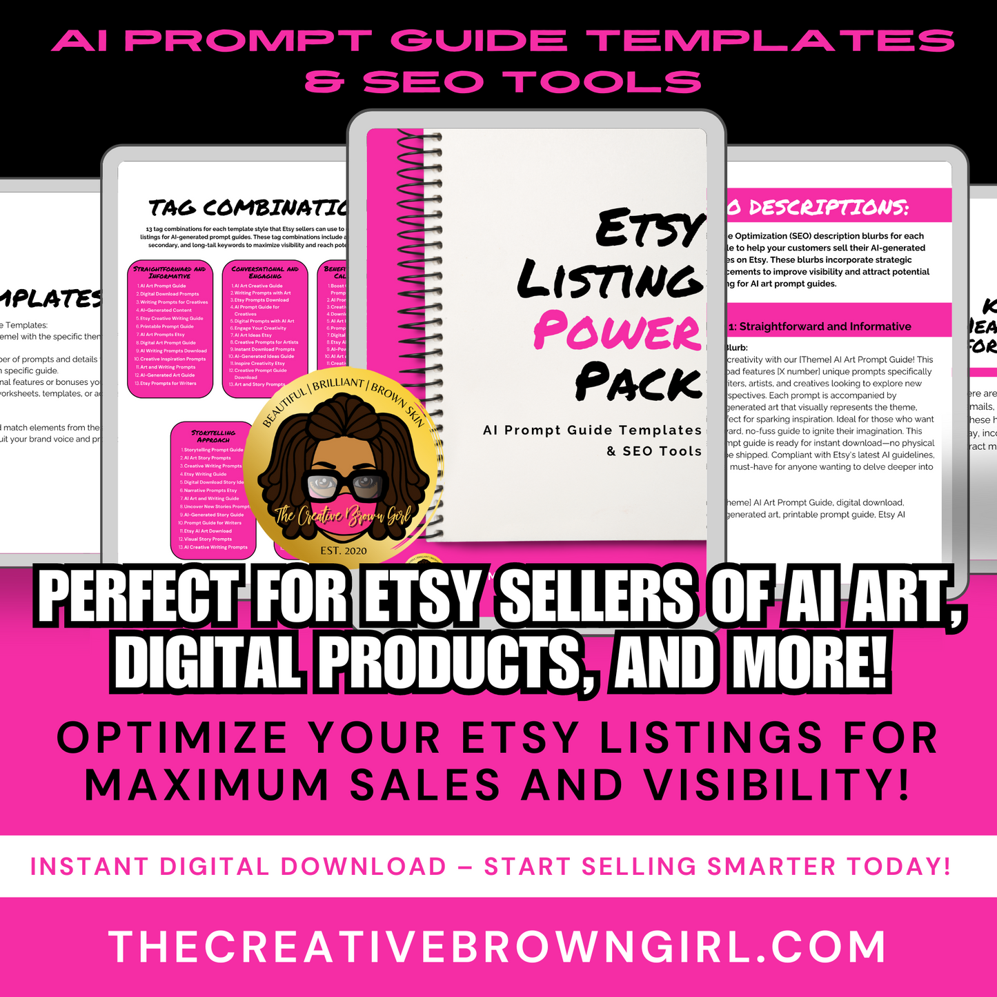 REWRITE YOUR ETSY PROMPT GUIDE LISTINGS WITH THIS TOOL!
