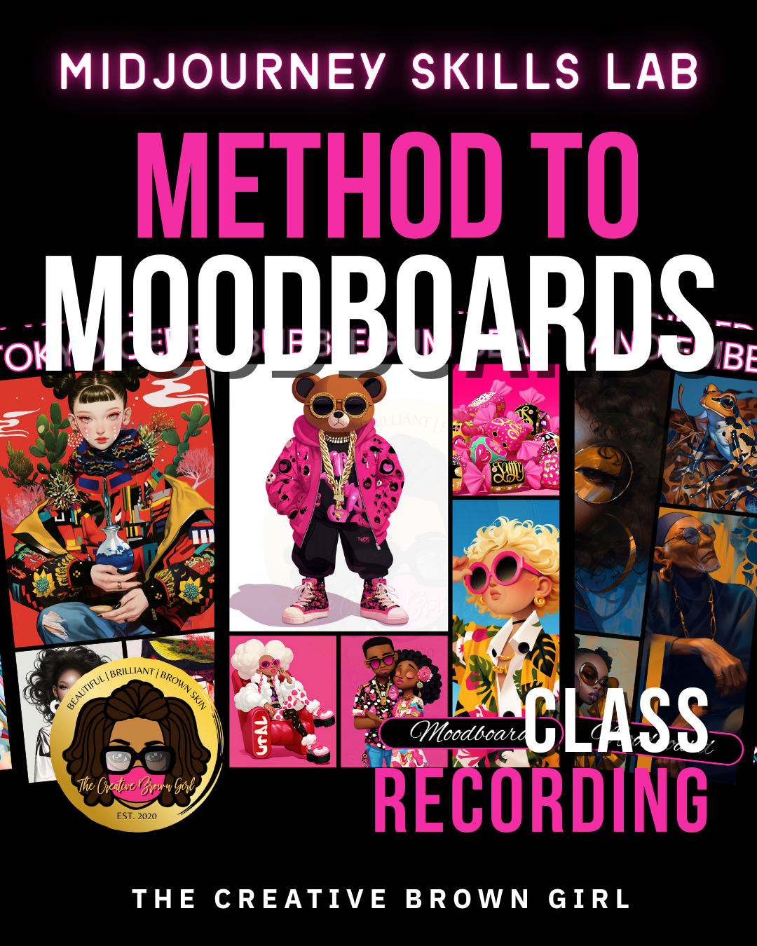 RECORDING: MIDJOURNEY SKILLS LAB IV | Method to Moodboards