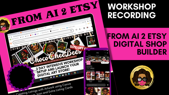 RECORDING FROM AI 2 ETSY: Digital Storefront Builder