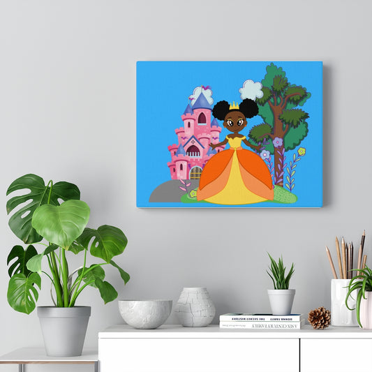 The Chocolate Princess COCOA Canvas Gallery Wrap
