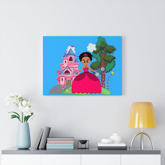 Chocolate Princess CARAMEL Canvas Gallery Wrap