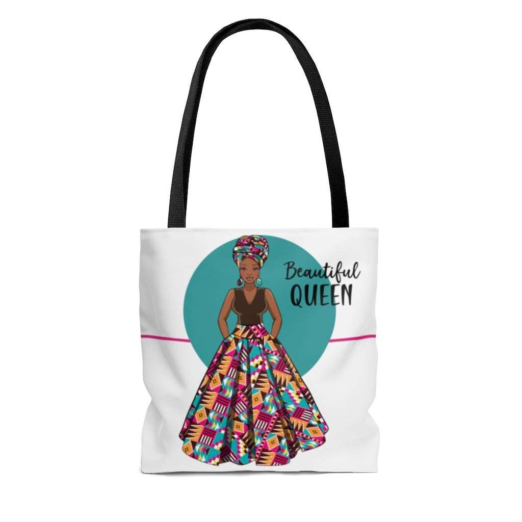 ANKARA Tote Bag (aqua)