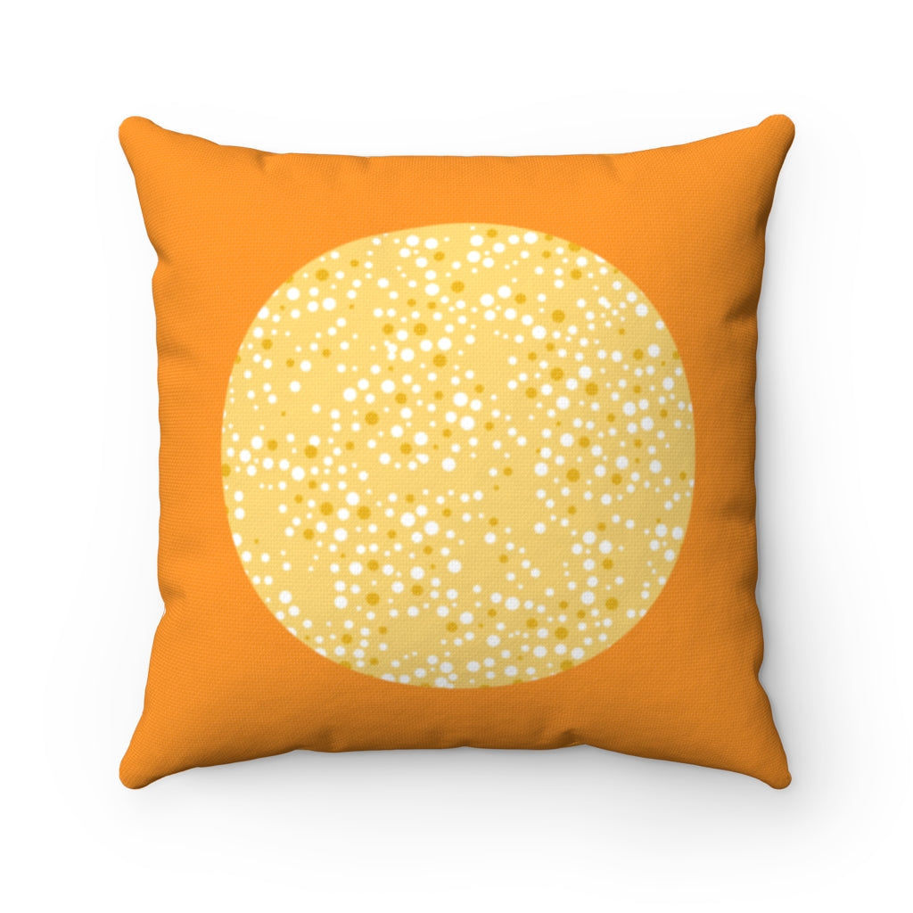 AFRO PUFFS CUTIE PILLOW ORANGE