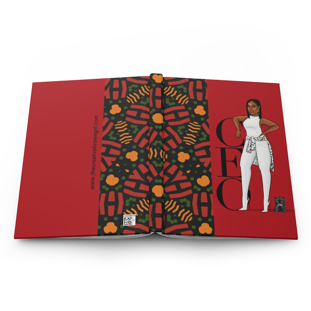Big Red CEO Hardcover Journal