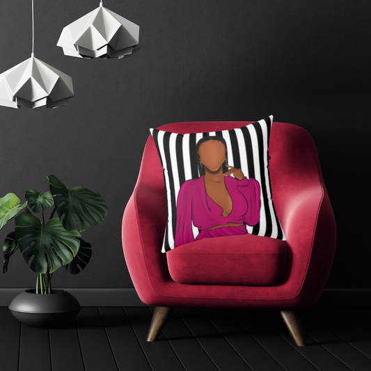 Ms. Magenta Pillow