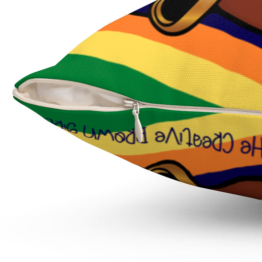 Blue POWER FRO Pillow