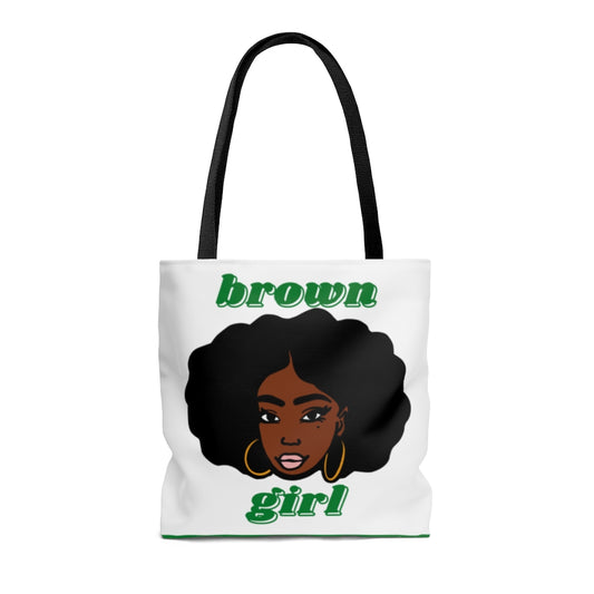 Brown Girl Tote Bag