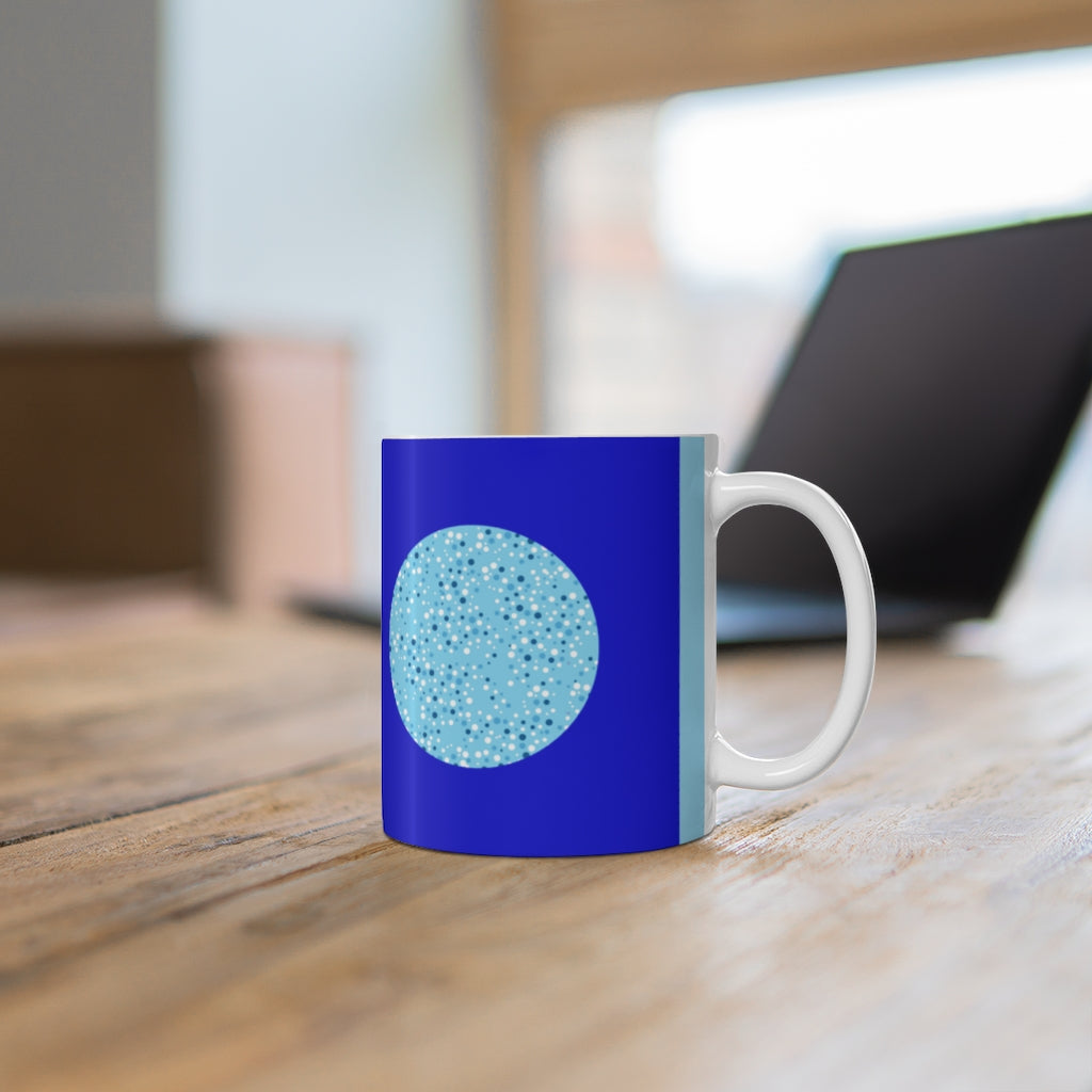 CUTIE KIDS MUG BLUE