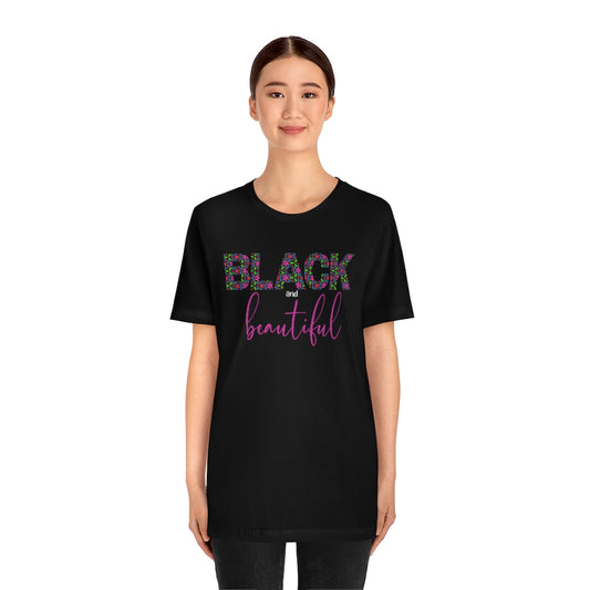 Black and Beautiful TEE
