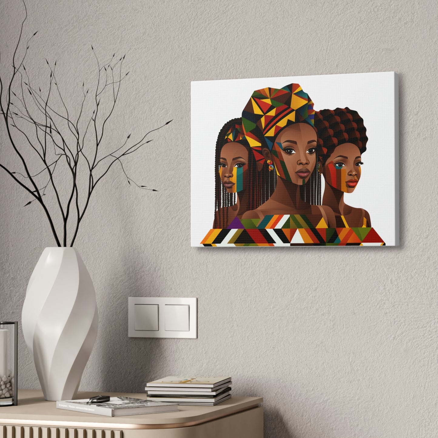 Yes, Sis Custom Stretched Canvas