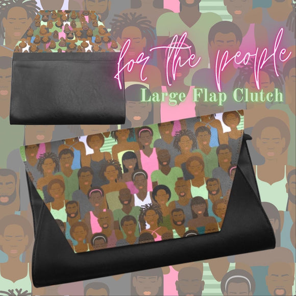 For The People LARGE FLAP CLUTCH