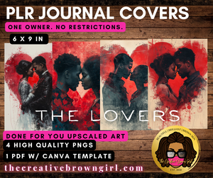 PLR (Private Label Rights) DFY JOURNAL COVERS | THE LOVERS