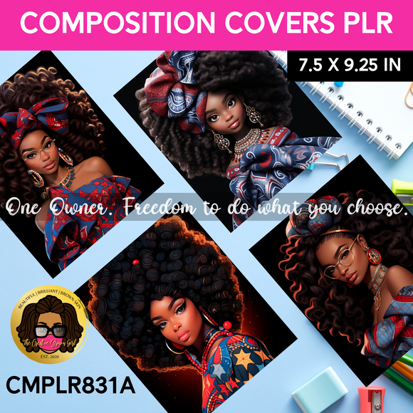 COMPOSITION NOTEBOOK COVER PLR (Private Label Rights) Done For You | CMPLR0831A