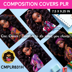 COMPOSITION NOTEBOOK COVER PLR (Private Label Rights) Done For You | CMPLR0831H