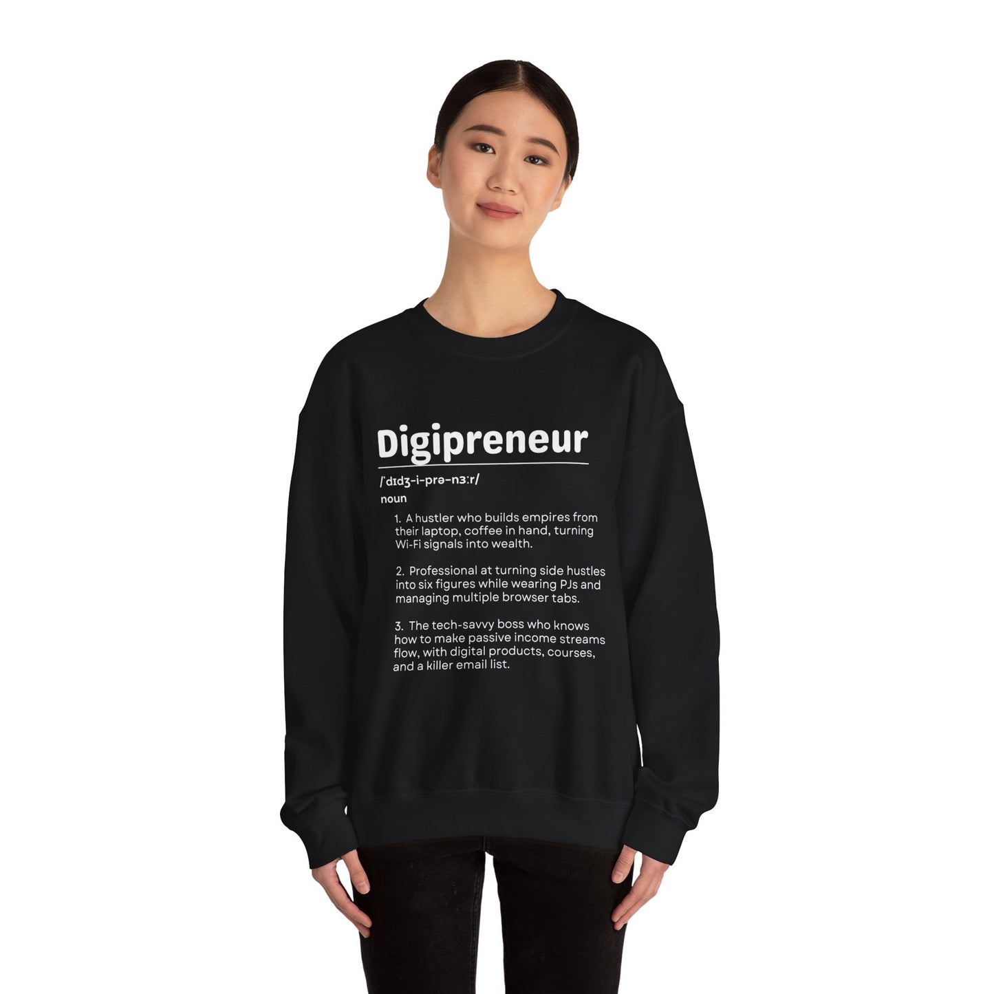 DIGIPRENEUR Unisex Crewneck Sweatshirt