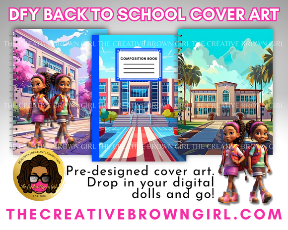 DONE FOR YOU JOURNAL COVERS |  BACK TO SCHOOL EDITION | SCHOOL BUILDINGS