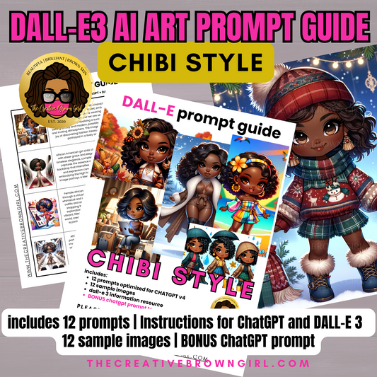 ChatGPT + DALL-E Prompt Guide - CHIBI STYLE