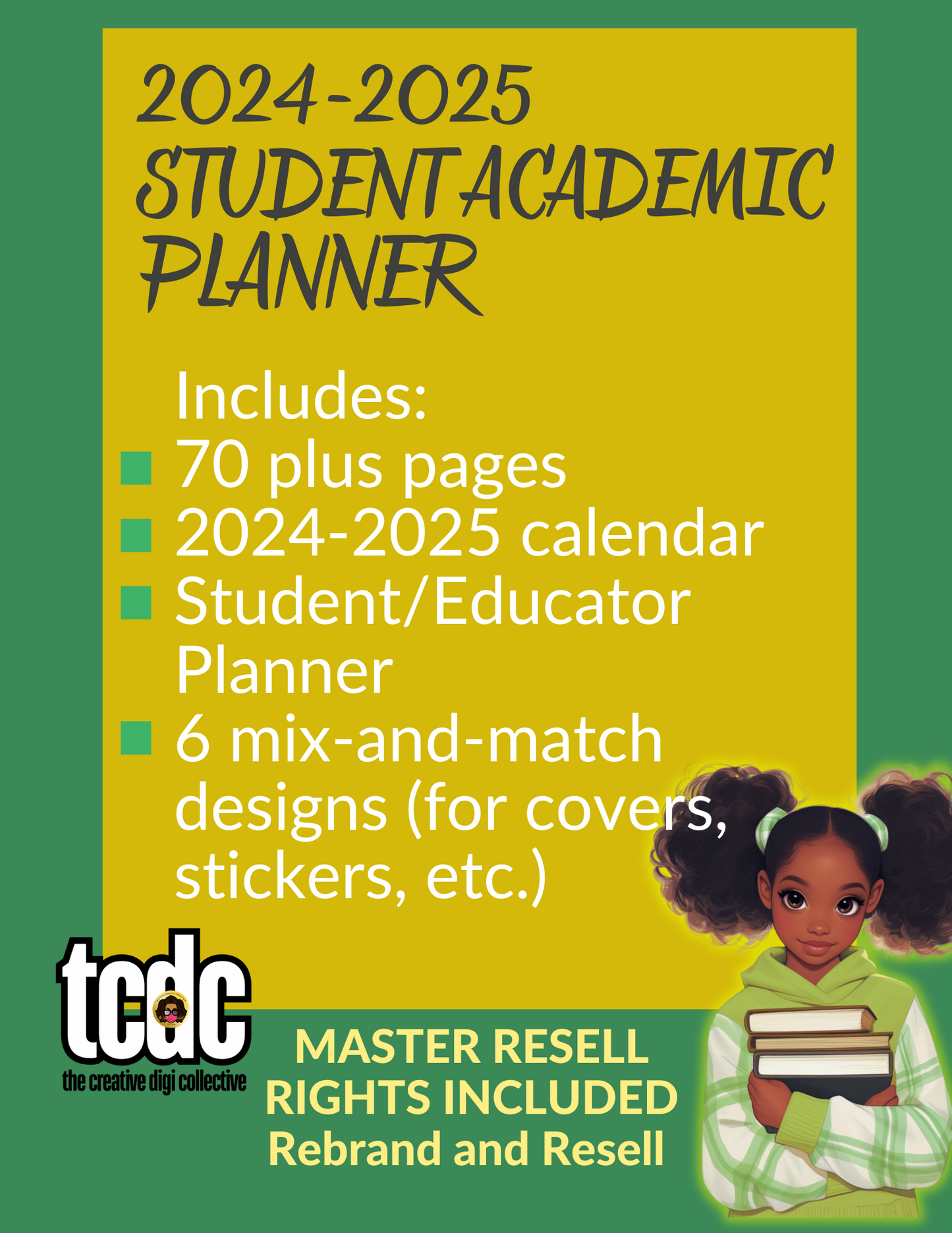 MRR Student Academic Planner v1 | 100% RESELL RIGHTS