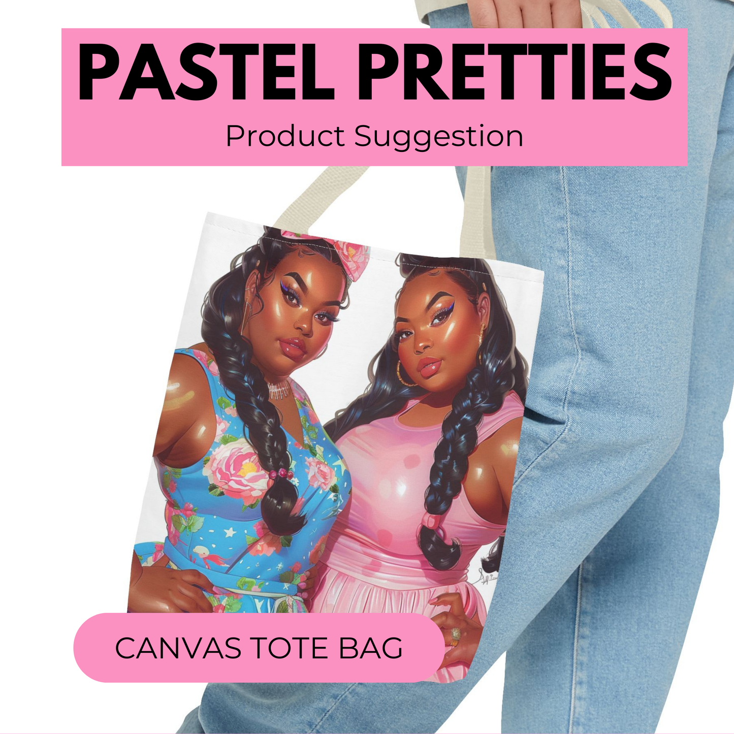 Pastel Pretties - Retro Meets Modern Art Collection | 16 PNGs