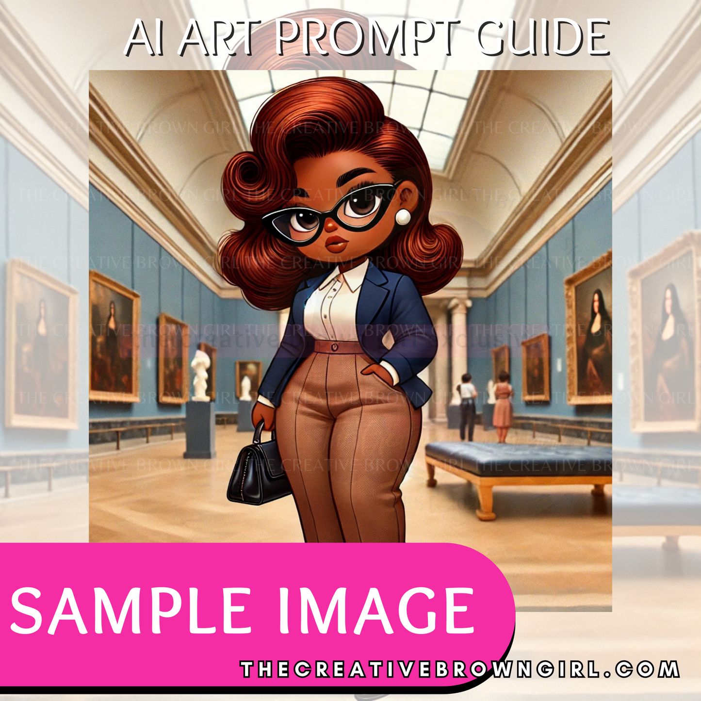 DALL-E AI Art Prompt Guide - GIRLS IN THE CITY | 12 Hyperlinked Prompts