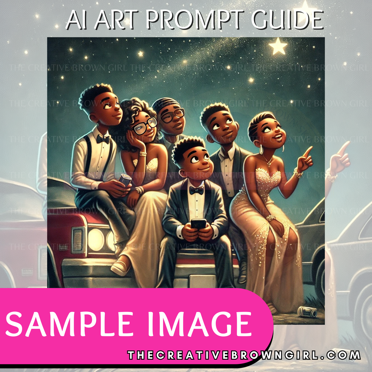 BIG PROM ENERGY | UNIVERSAL AI ART PROMPT GUIDE | 50+ PROMPTS