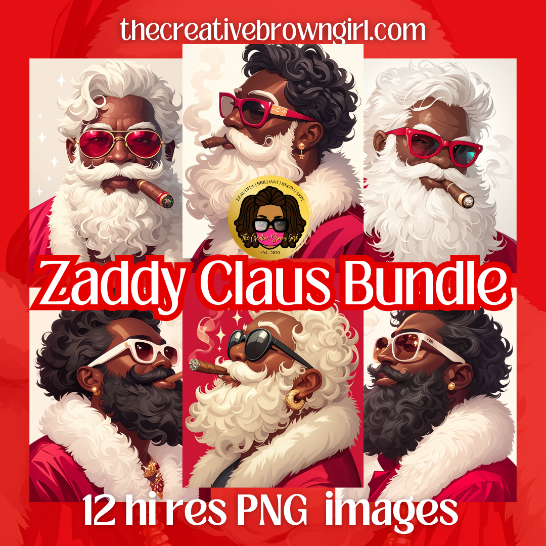 ZADDY CLAUS ART BUNDLE | 12 IMAGES