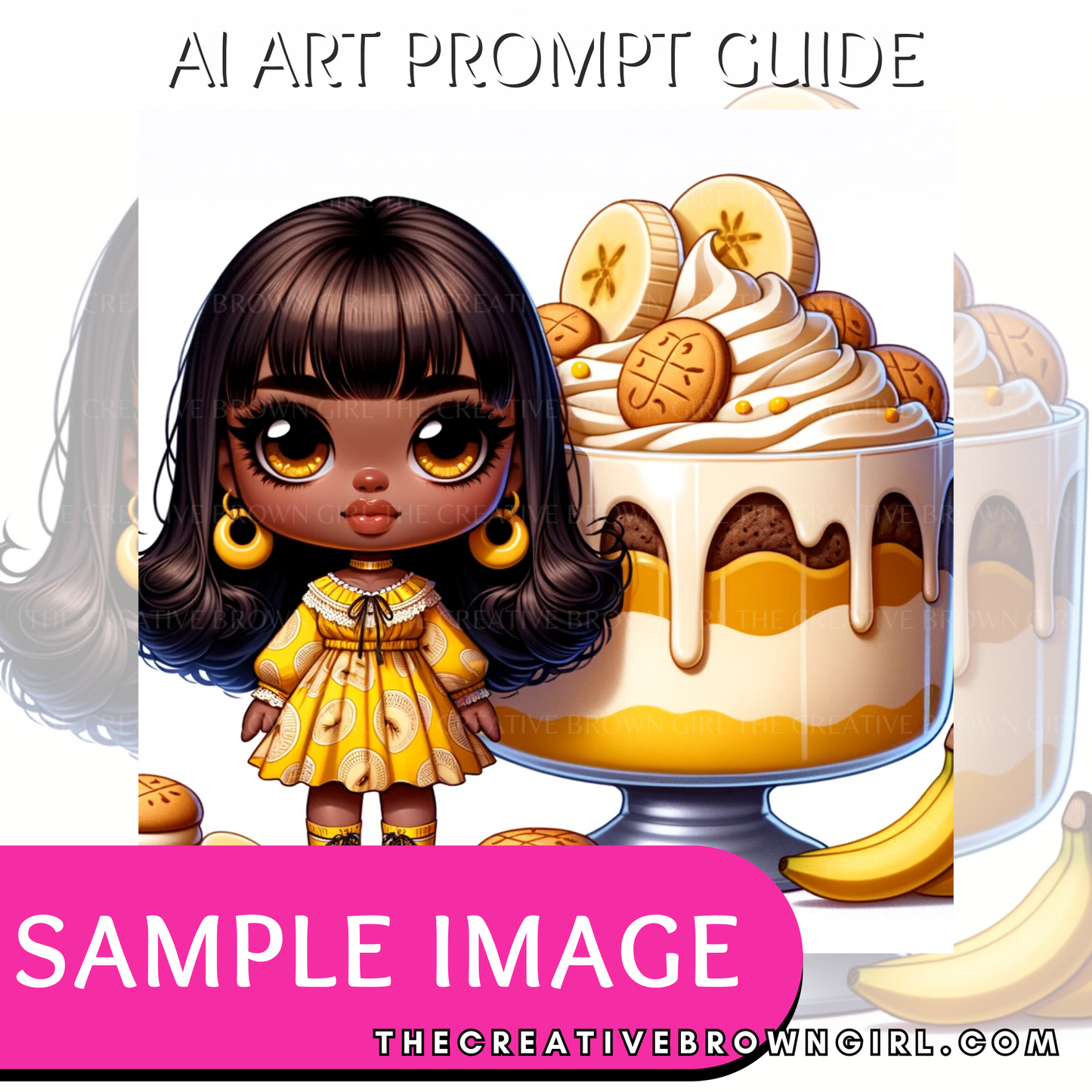 DALL-E AI Art Prompt Guide - "Treat Sweeties" | 12 Hyperlinked Prompts