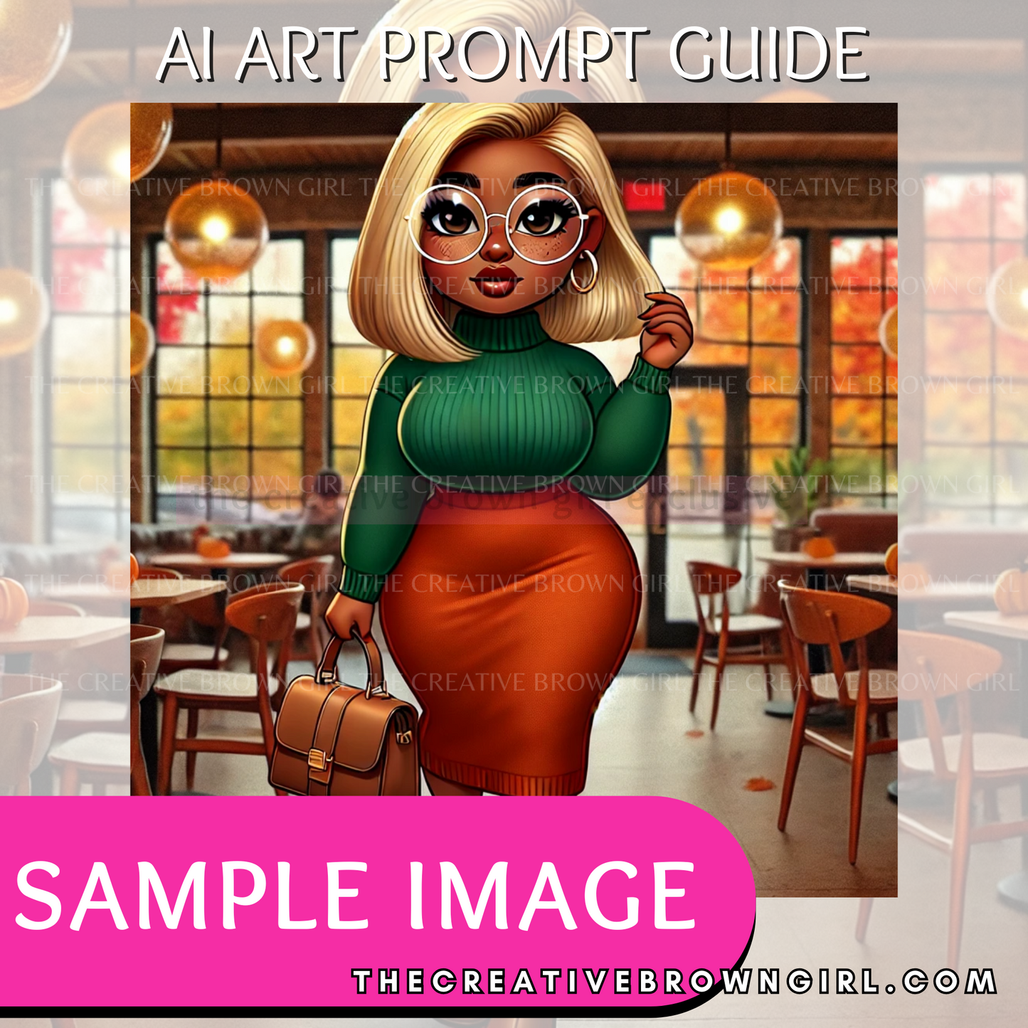 DALL-E AI Art Prompt Guide - GIRLS IN THE CITY | 12 Hyperlinked Prompts