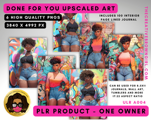 PLR (Private Label Rights) Done For You UPSCALED ART | ULR-A004