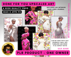 PLR (Private Label Rights) Done For You UPSCALED ART | ULR-A008
