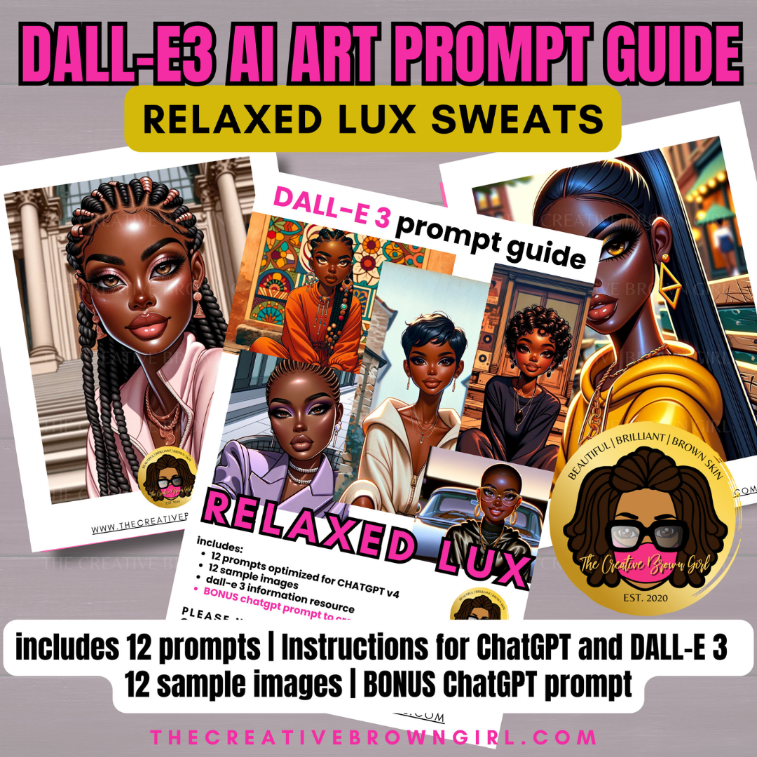 ChatGPT + DALL-E Prompt Guide - LUX SWEATS