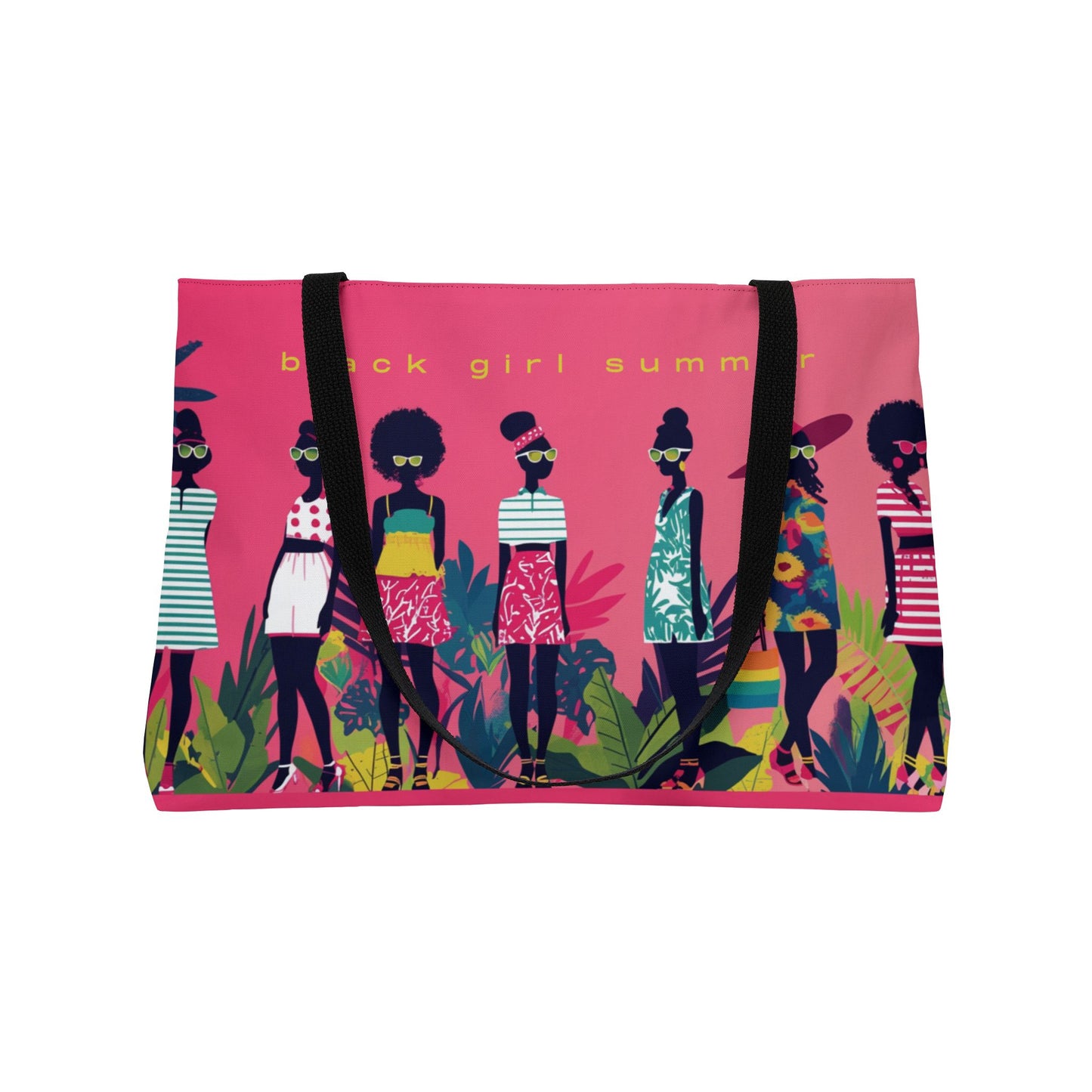 Black Girl Summer Town Tote