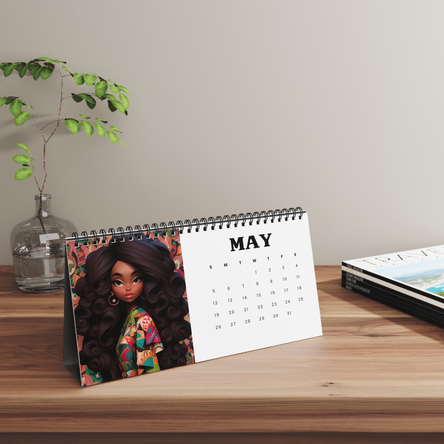 We So Chic 2024 Desktop Calendar