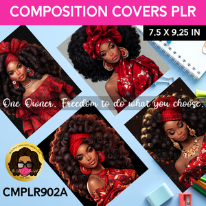 COMPOSITION NOTEBOOK COVER PLR (Private Label Rights) Done For You | CMPLR902A