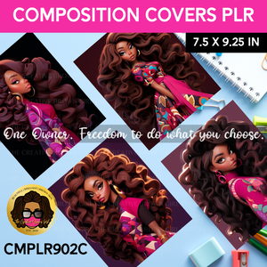 COMPOSITION NOTEBOOK COVER PLR (Private Label Rights) Done For You | CMPLR902C