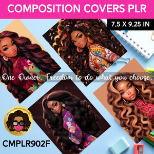 COMPOSITION NOTEBOOK COVER PLR (Private Label Rights) Done For You | CMPLR902F