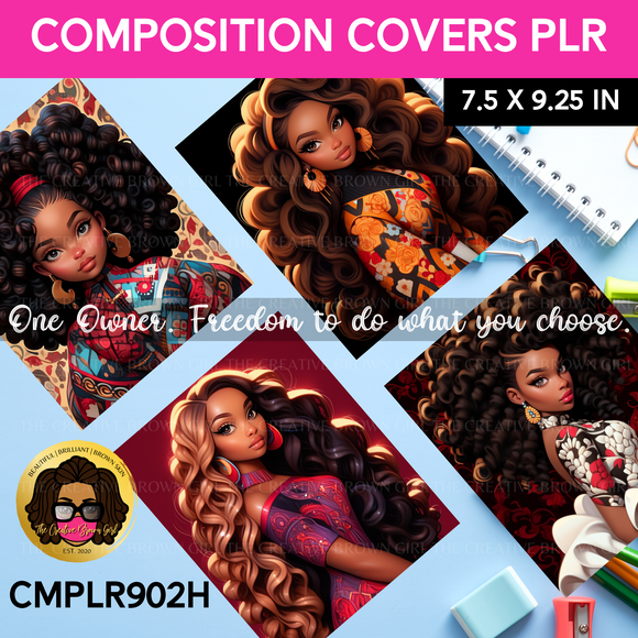 COMPOSITION NOTEBOOK COVER PLR (Private Label Rights) Done For You | CMPLR902H