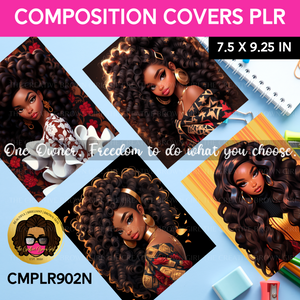COMPOSITION NOTEBOOK COVER PLR (Private Label Rights) Done For You | CMPLR902N
