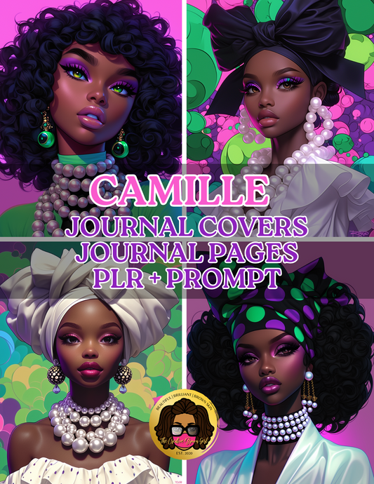 CAMILLE | PLR (Private Label Rights) Done For You Journal + Prompt