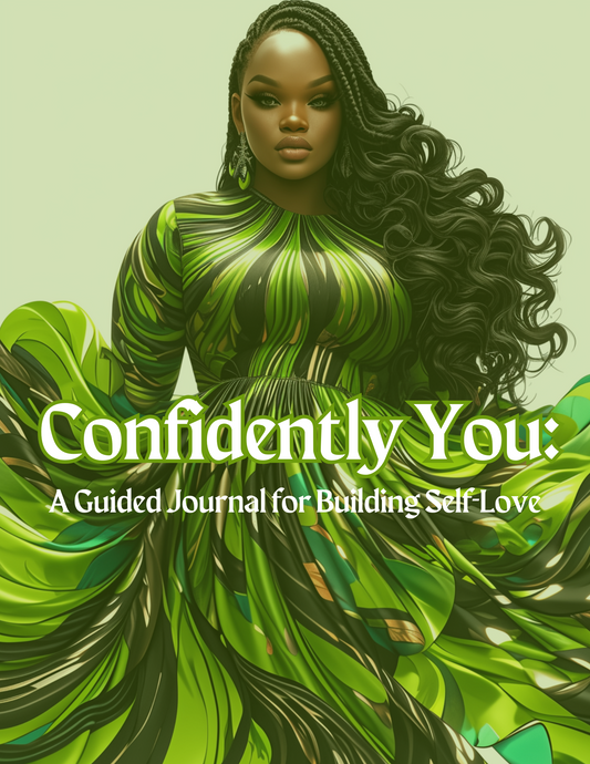 Confidently You | PLR (Private Label Rights) Done For You Self-Publishing Journal plus Art and Prompts