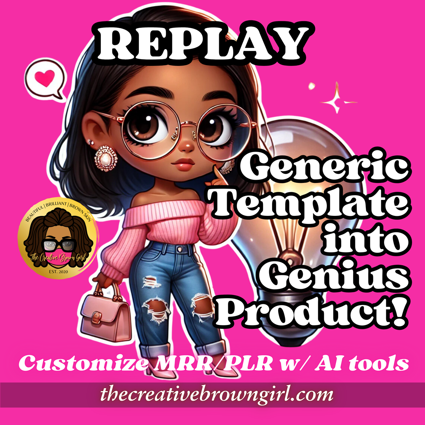 RECORDING | GENERIC INTO GENIUS: CUSTOMIZE MRR/PLR W/AI TOOLS