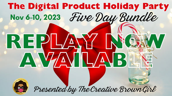 RECORDING: Holiday Products Party Series | 5 CLASS BUNDLE