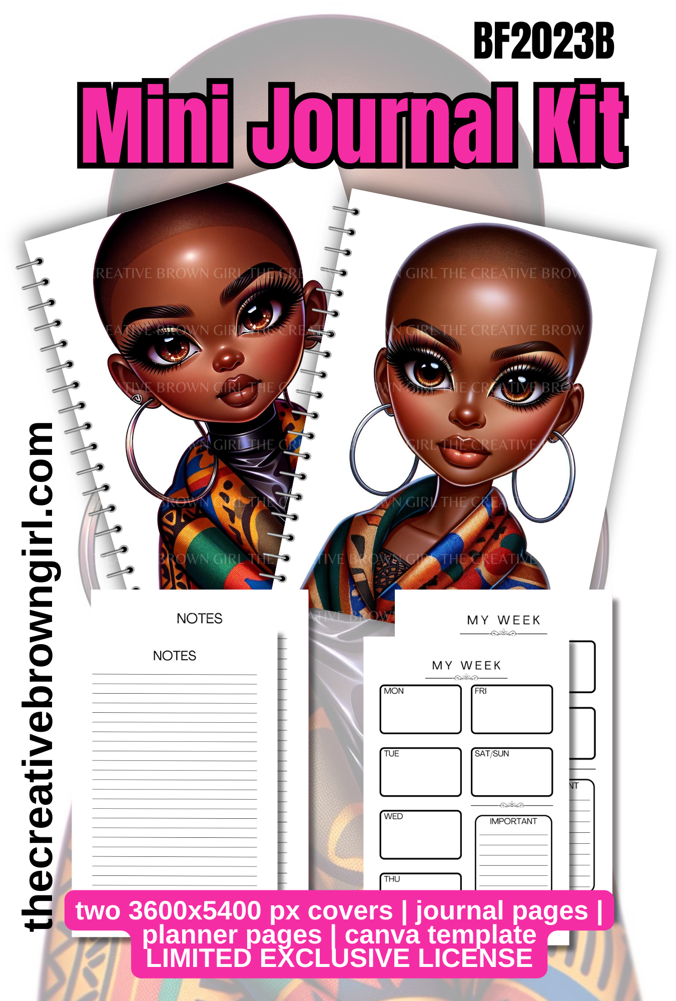 MINI JOURNAL KIT| Done For You Self-Publishing Journal | BF2023B