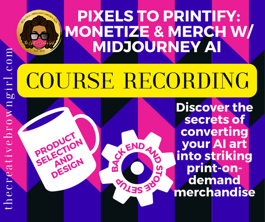 RECORDING PIXELS TO PRINTIFY: Monetize & Merch w/ AI