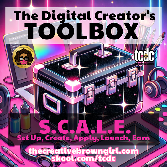 The Digital Creator's Toolbox: SCALE –  w/ Midjourney, Canva, ChatGPT and Etsy