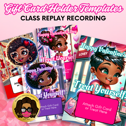 RECORDING | Gift Card Holder POP UP CLASS